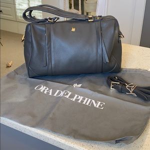 Ora Delphine Gray Satchel